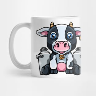 Cartoon Dairy Cow Mug